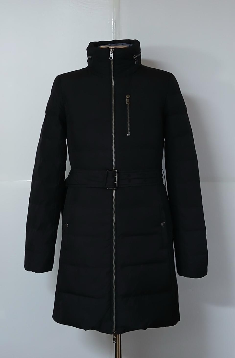 55)알마니 백화점판 블랙 우먼 덕다운 롱패딩