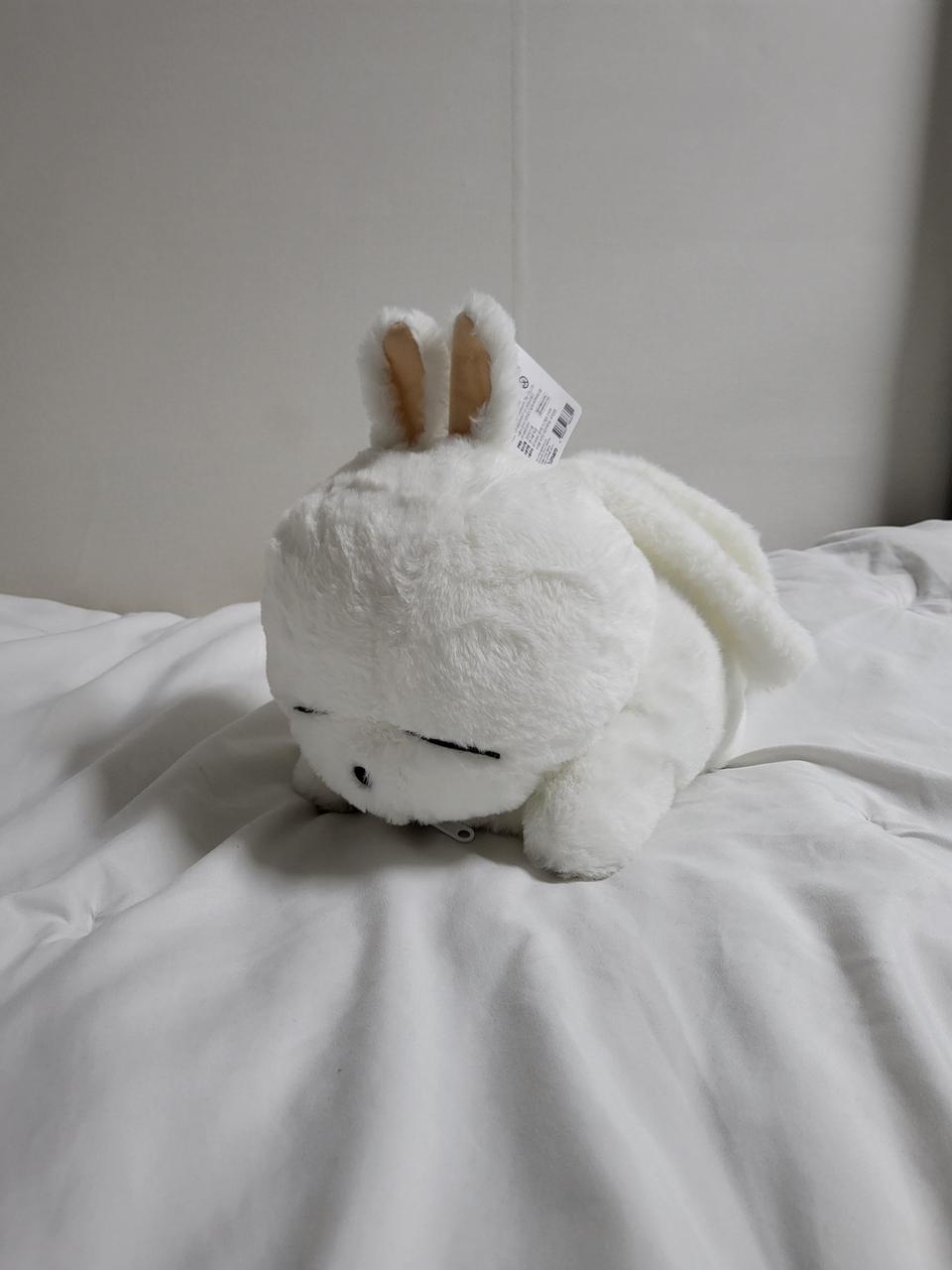 [새상품,택있음](정품 인형) 25cm 마시마로 엽기토끼 인형 토트백