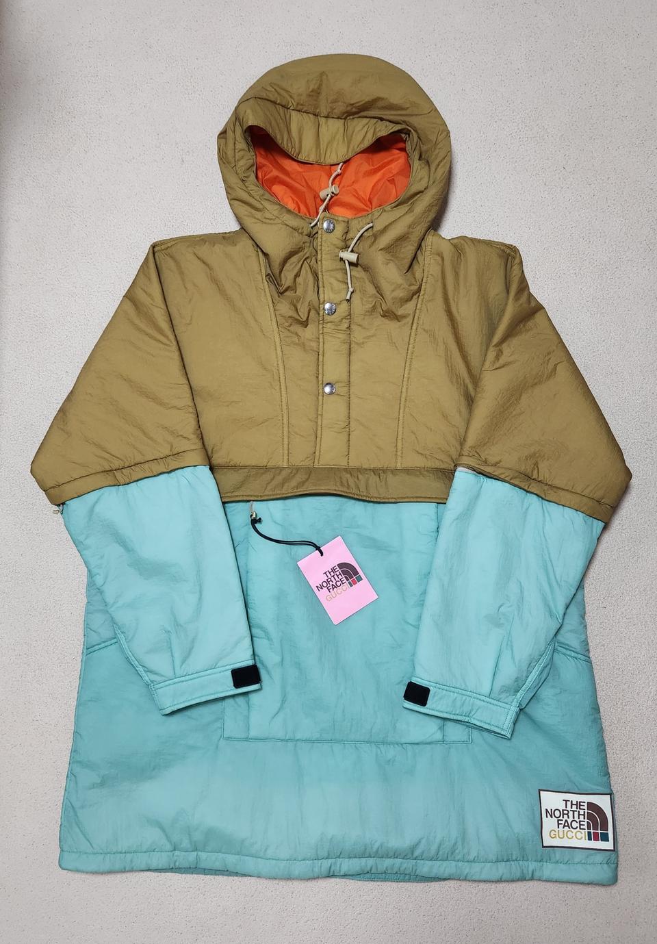 구찌 노스페이스 패딩아노락L