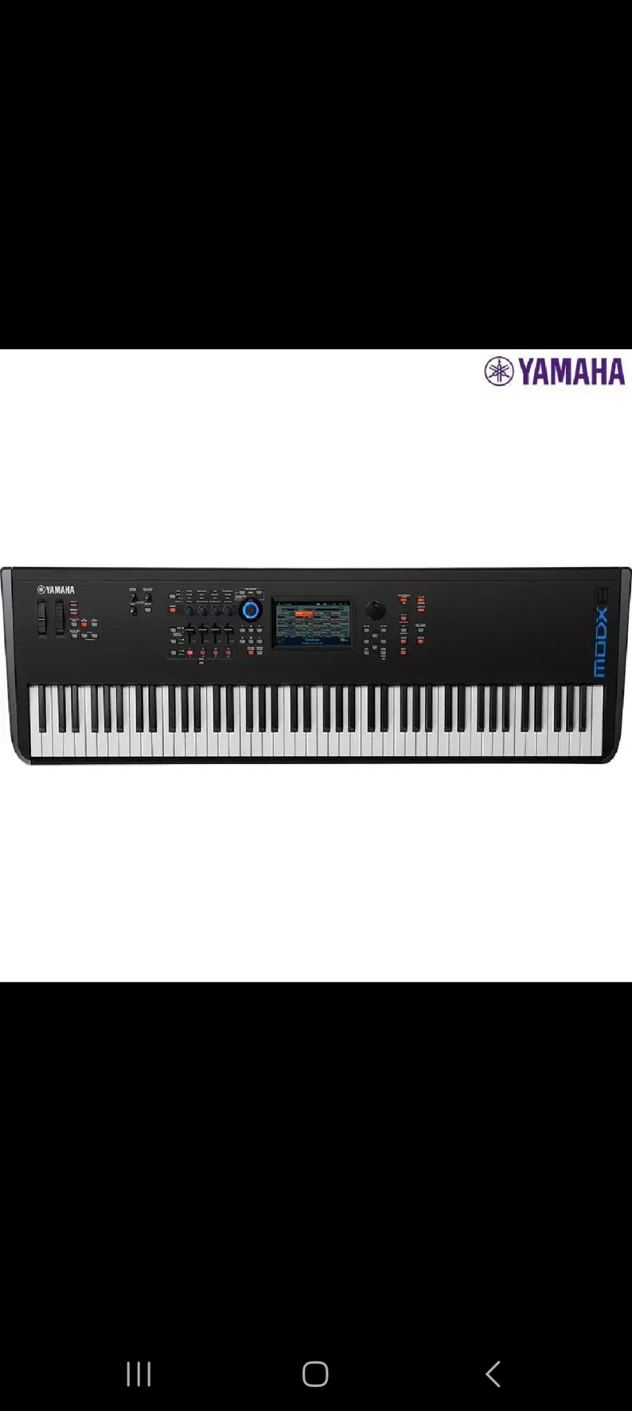 야마하뮤직코리아 신디사이저 키보드 최신형 modx8+ plus 건반악기