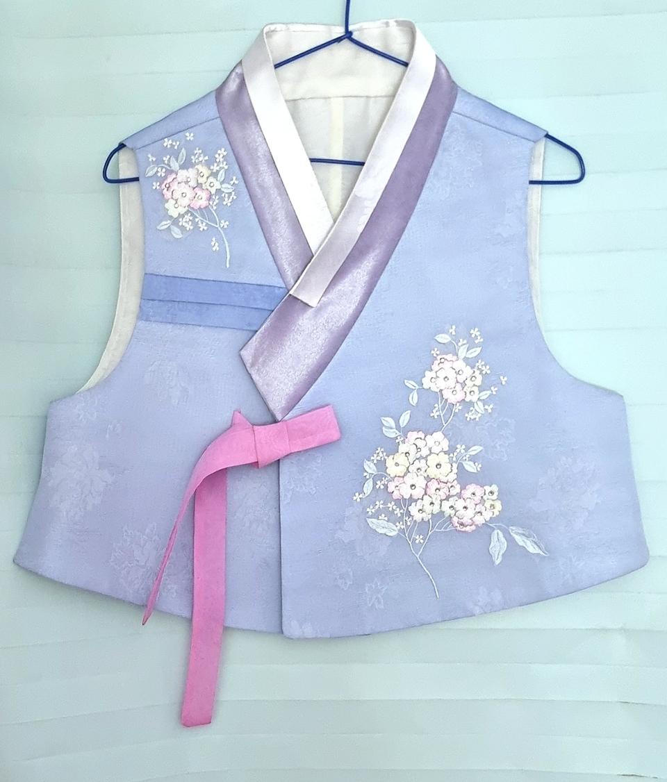 남녀 한복 배자셋트