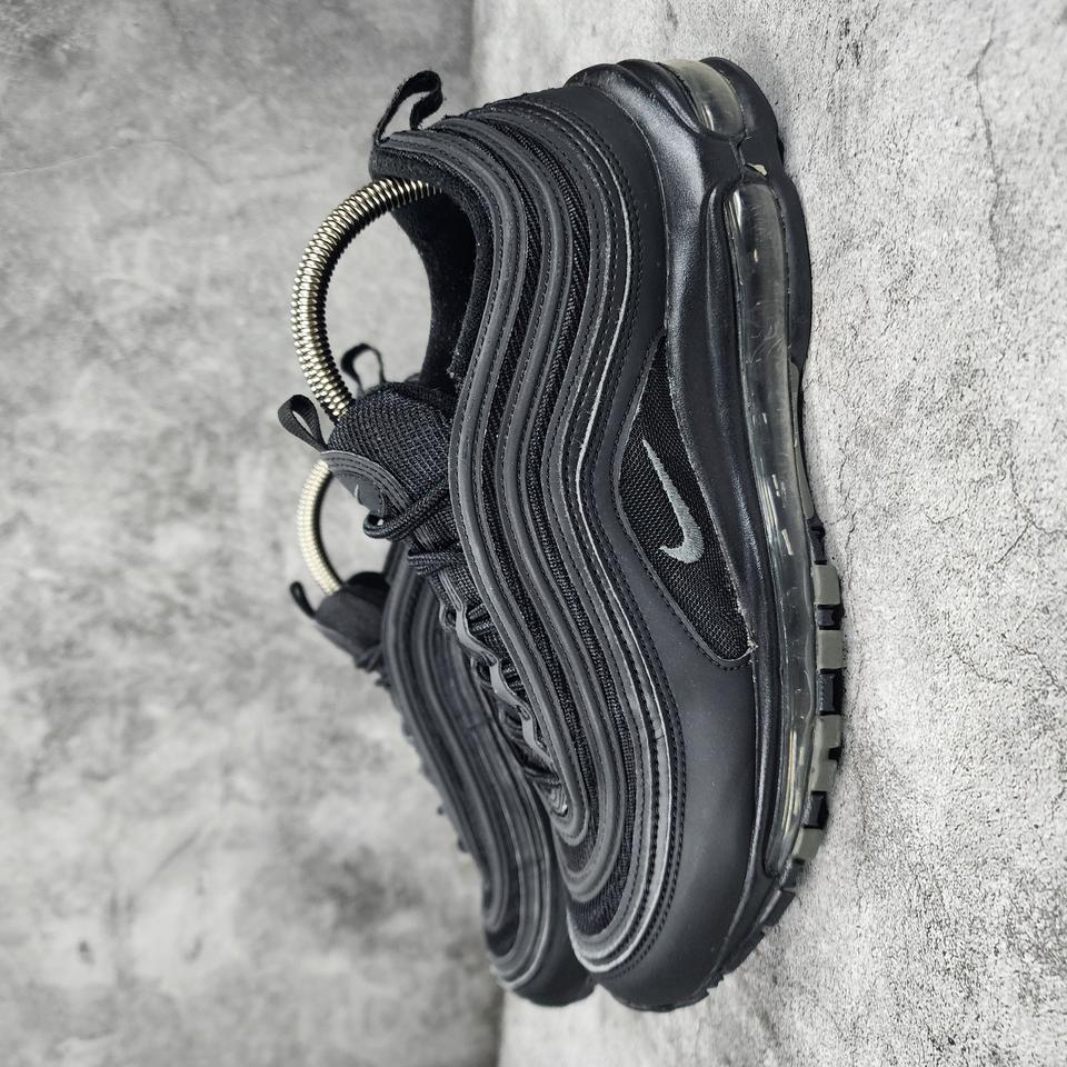 더블식스(정품)나이키 우먼 에어맥스97 블랙 다크그레이 280