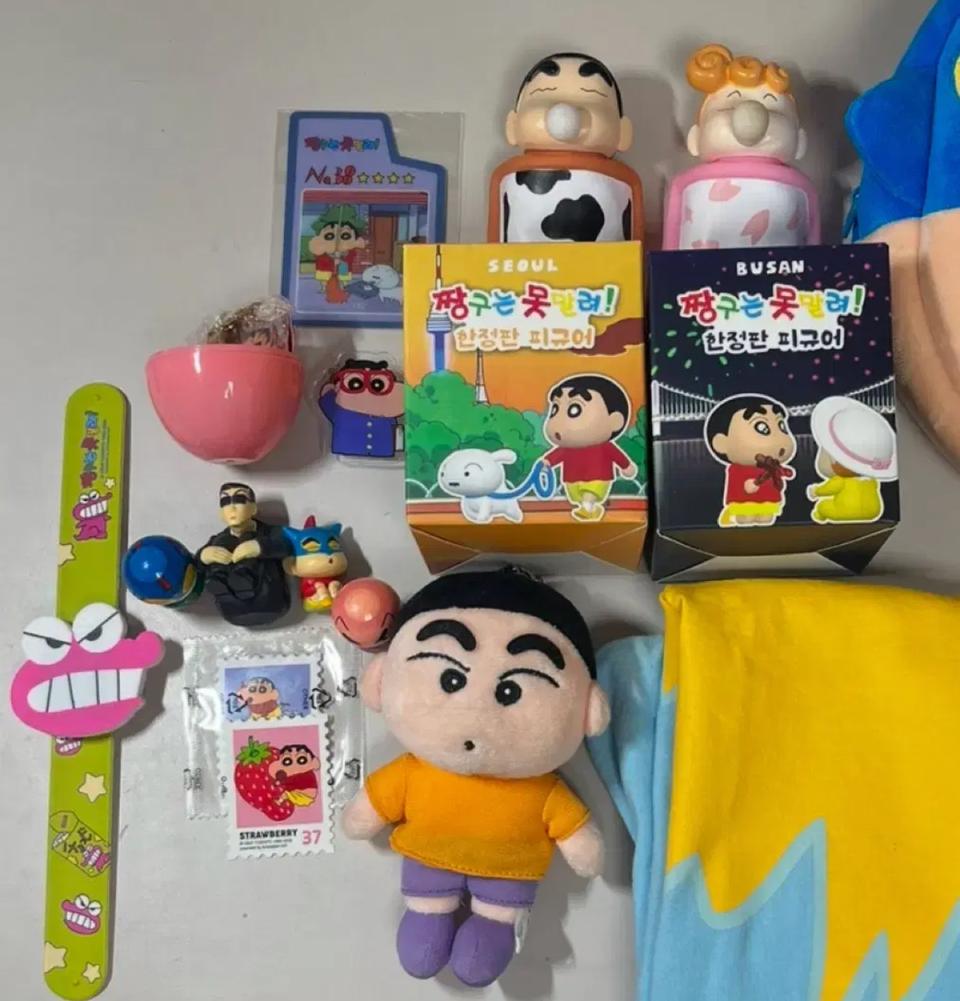 짱구 굿즈 일괄