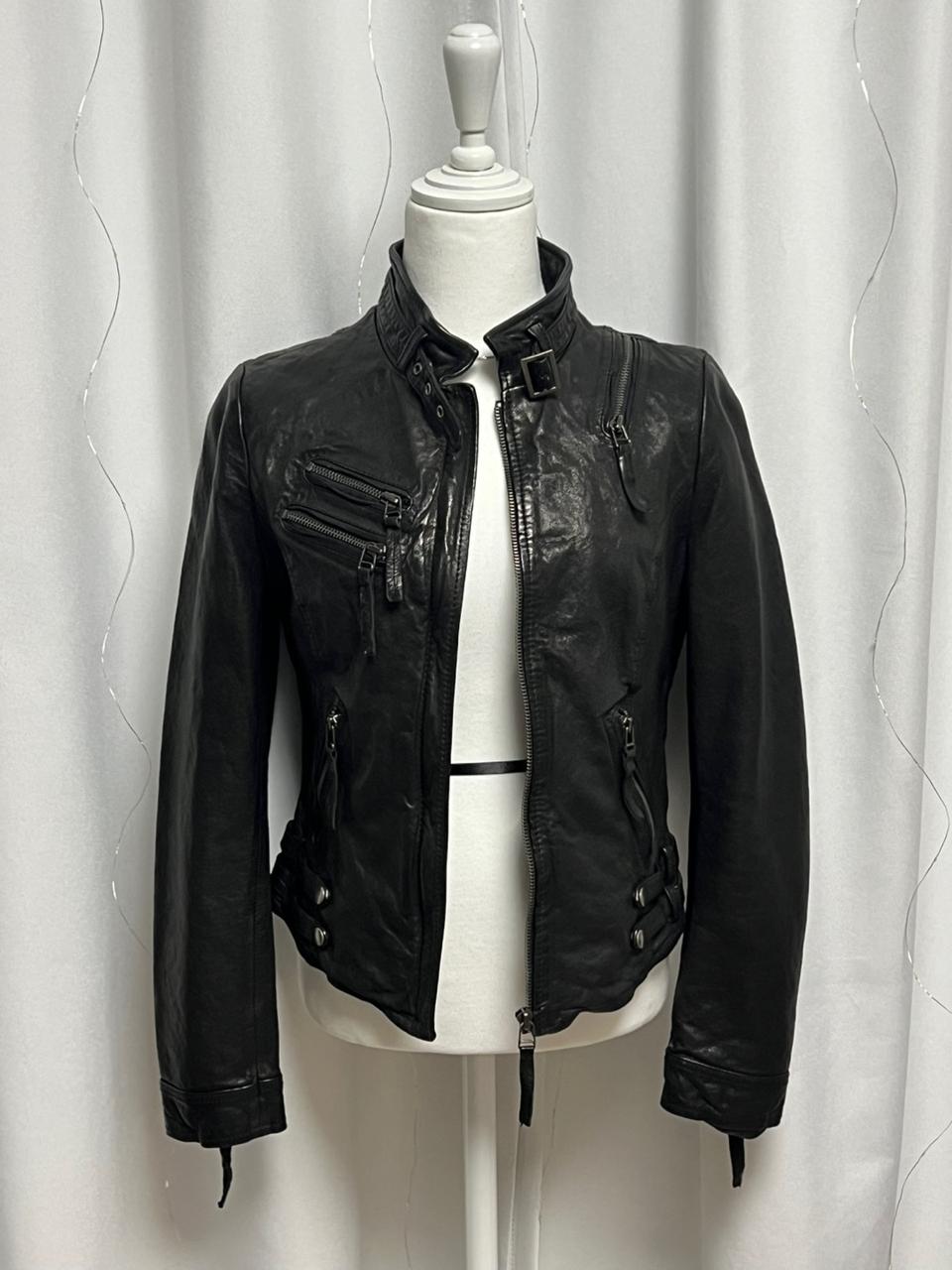 레트로스타일 양가죽 쟈켓(S사이즈)