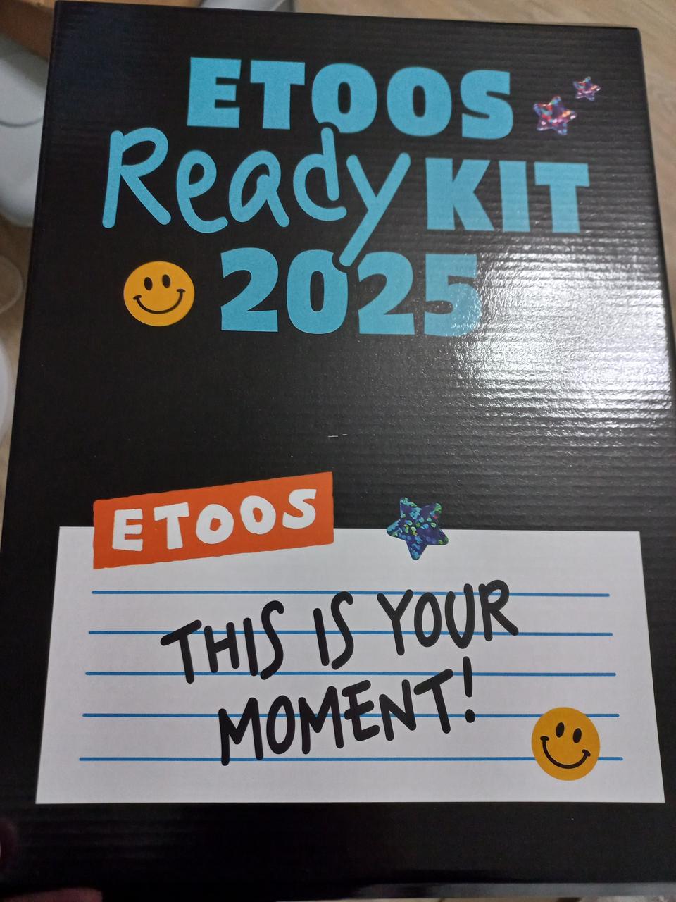 이투스 레디 키트 2025 ready kit 파우치 키링 캘린더 색깔펜