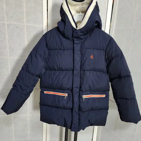 빈폴키즈145 아동패딩 후드패딩 오리털패딩