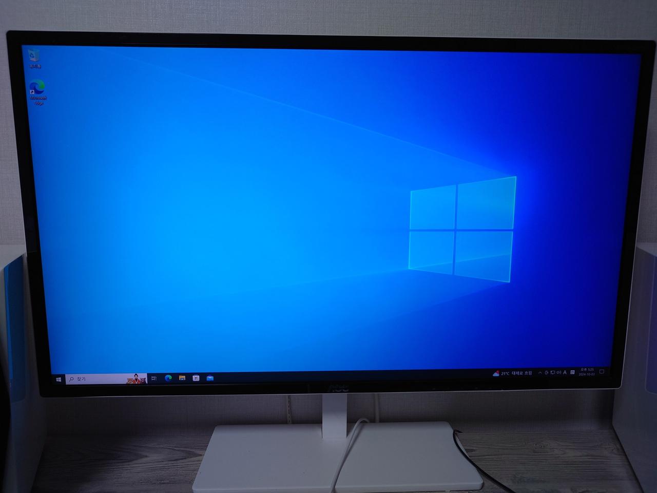 알파스캔 32인치 qhd 75hz 모니터 팝니다