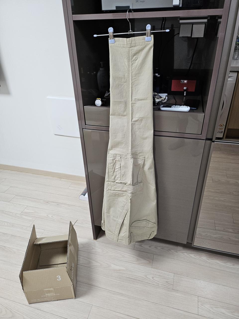 캡 카고바지33인치