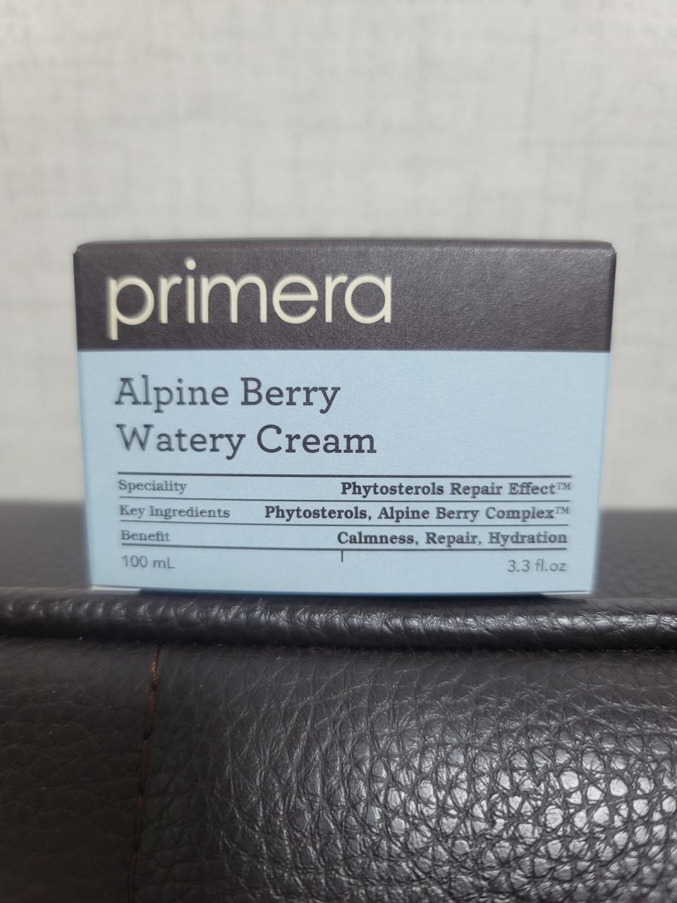 프리메라 알파인 베리 워터리크림 수분크림