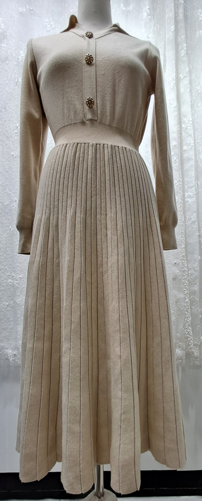 g  cut  니트 롱원피스 free