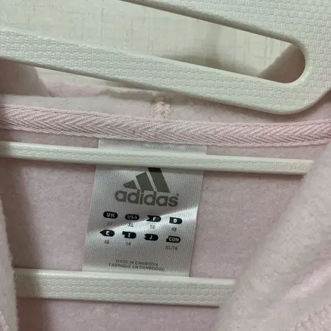 아디다스 딸기우유 핑크 후드티 희귀 대장 코튼 면 기모 후디 3