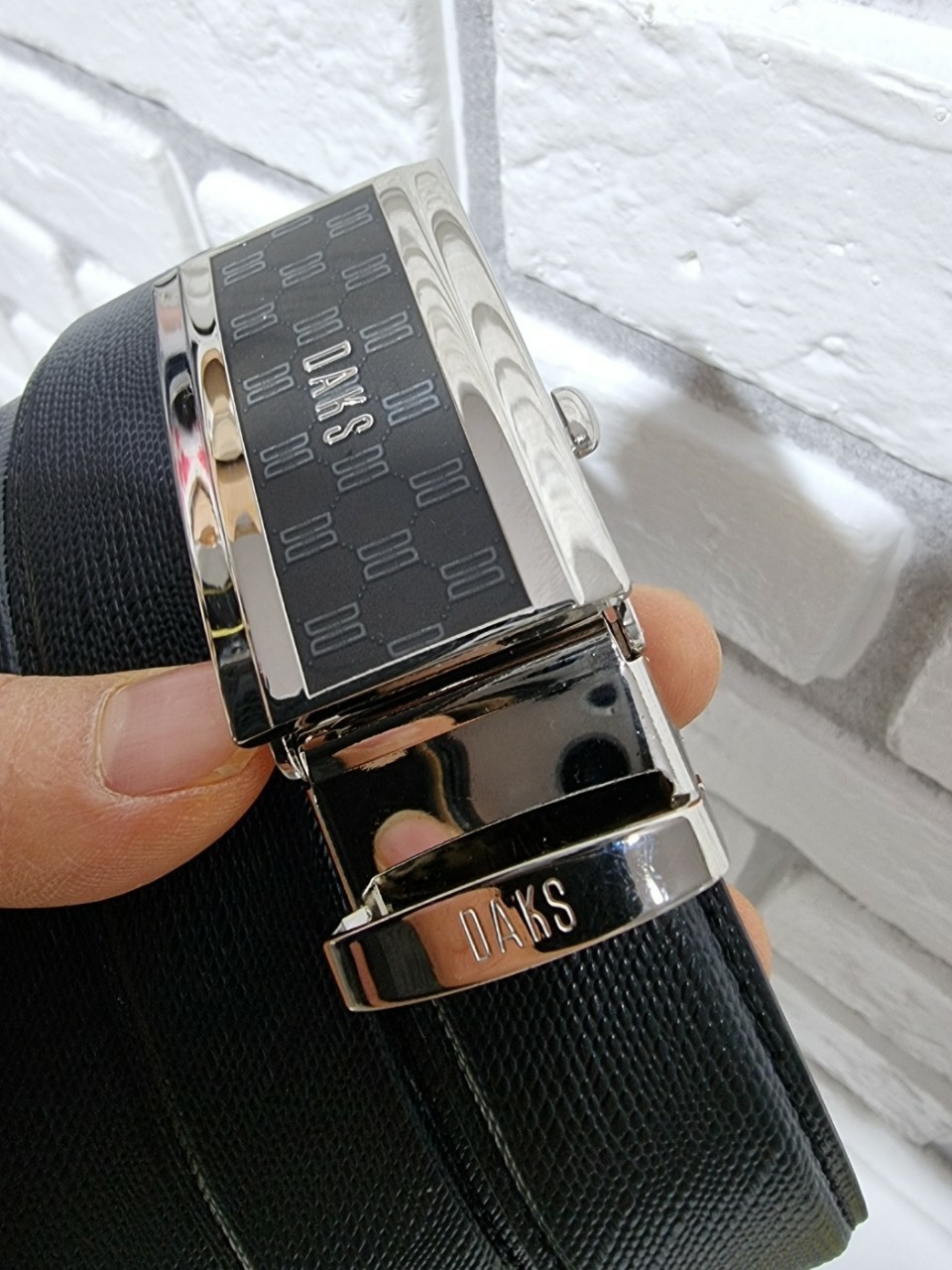 천연소가죽  닥스신사용 자동벨트