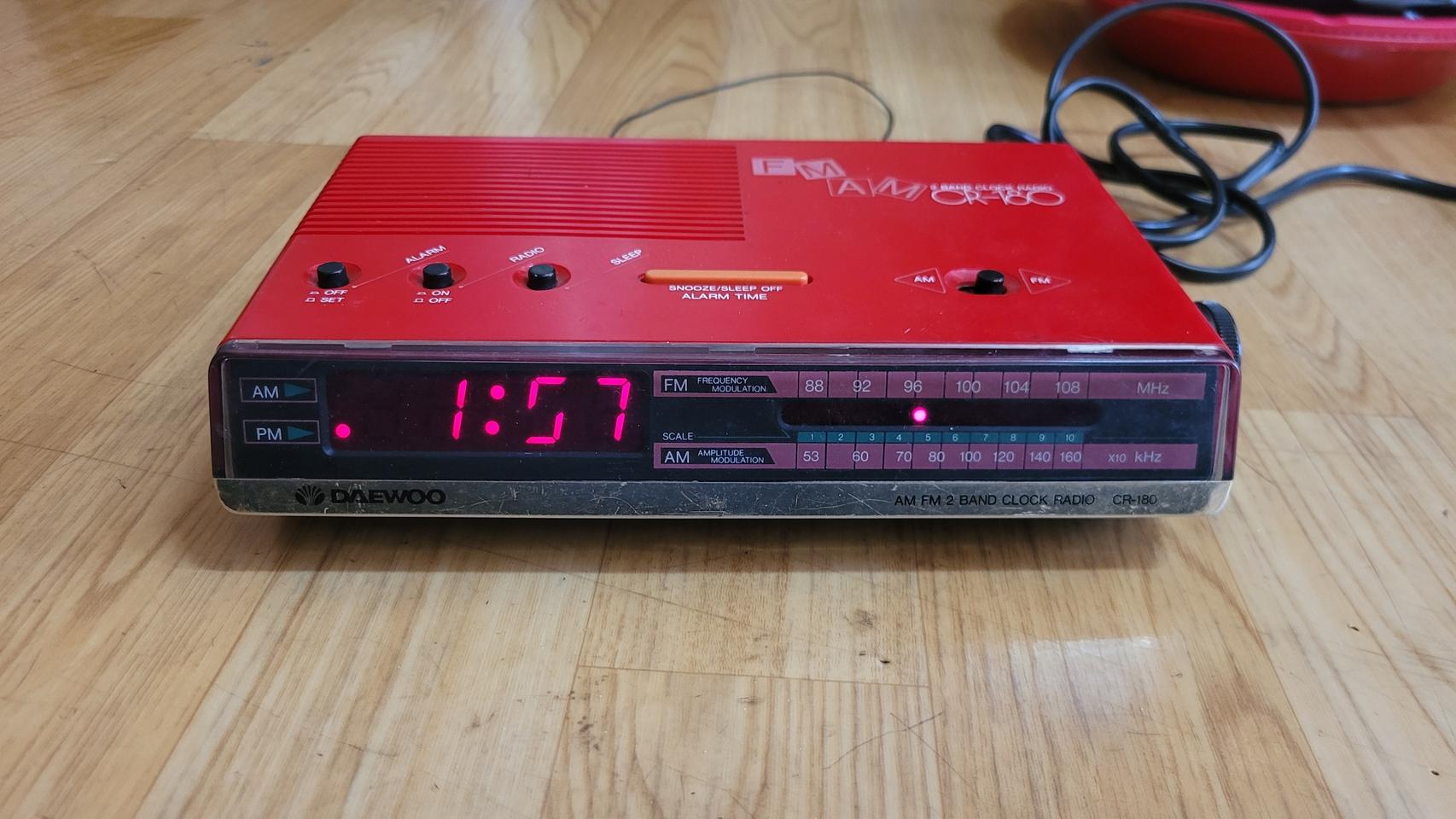 대우빈티지 라디오   1985년생