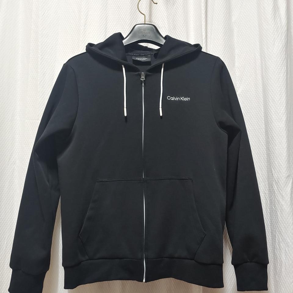 캘빈클라인 빅로고 후드집업105