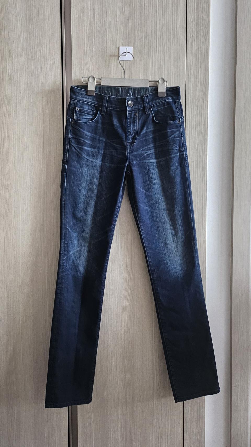 캘빈클라인 로우라이즈 스키니진 진청바지 진청 ck청바지 W29L34