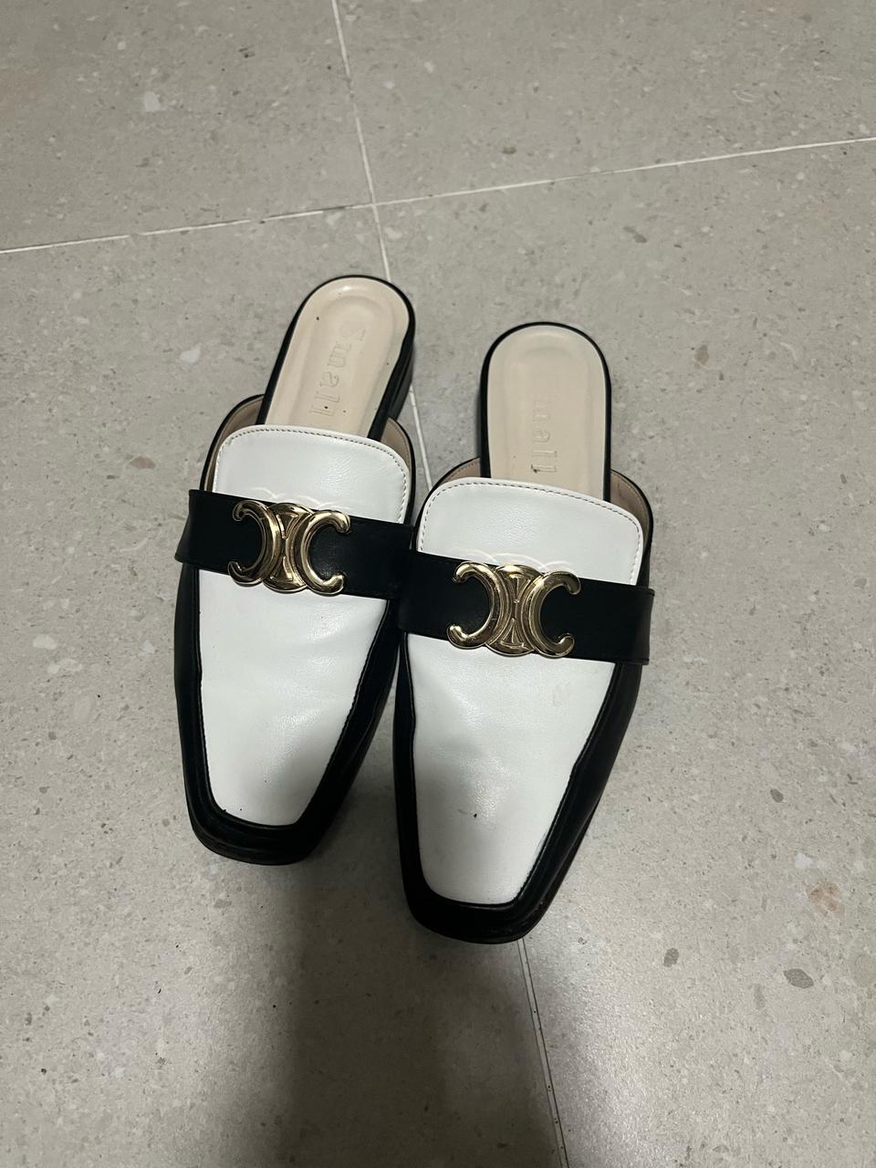 여성 수입 뮬 슬리퍼(2번착용)