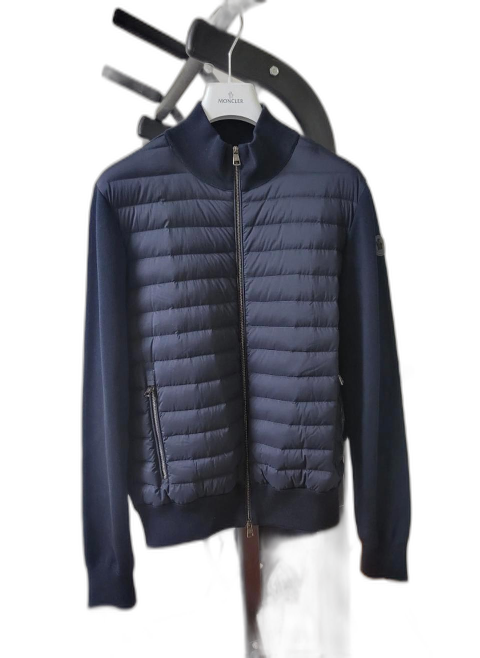 몽클레어 트리콧니트패딩