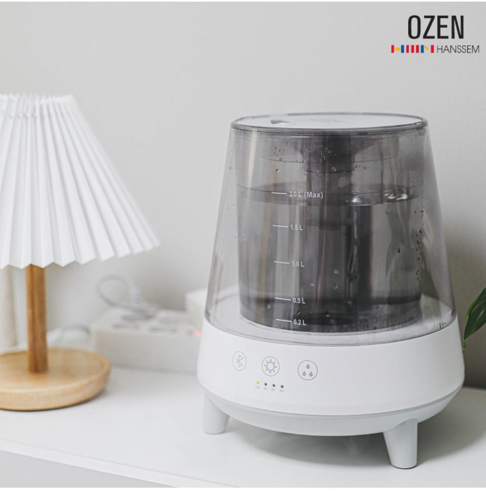 한샘오젠 초음파 가습기(블루투스스피커, 아로마)