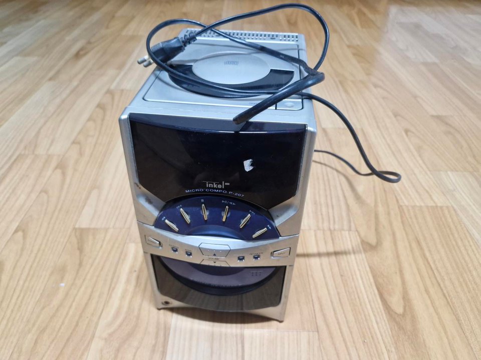 INKEL micro compo p-207 오디오 튜너 앰프 데크 (고장