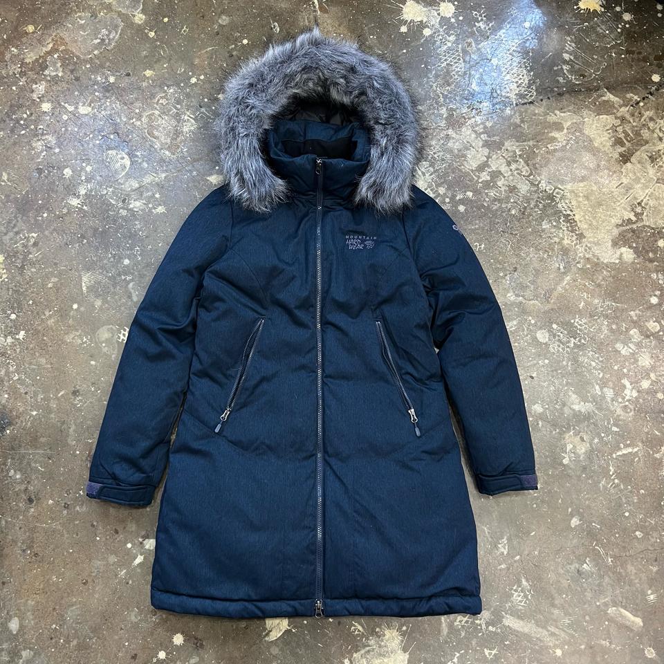 M) 마운틴 하드웨어 덕다운 하프패딩 점퍼 롱패딩점퍼