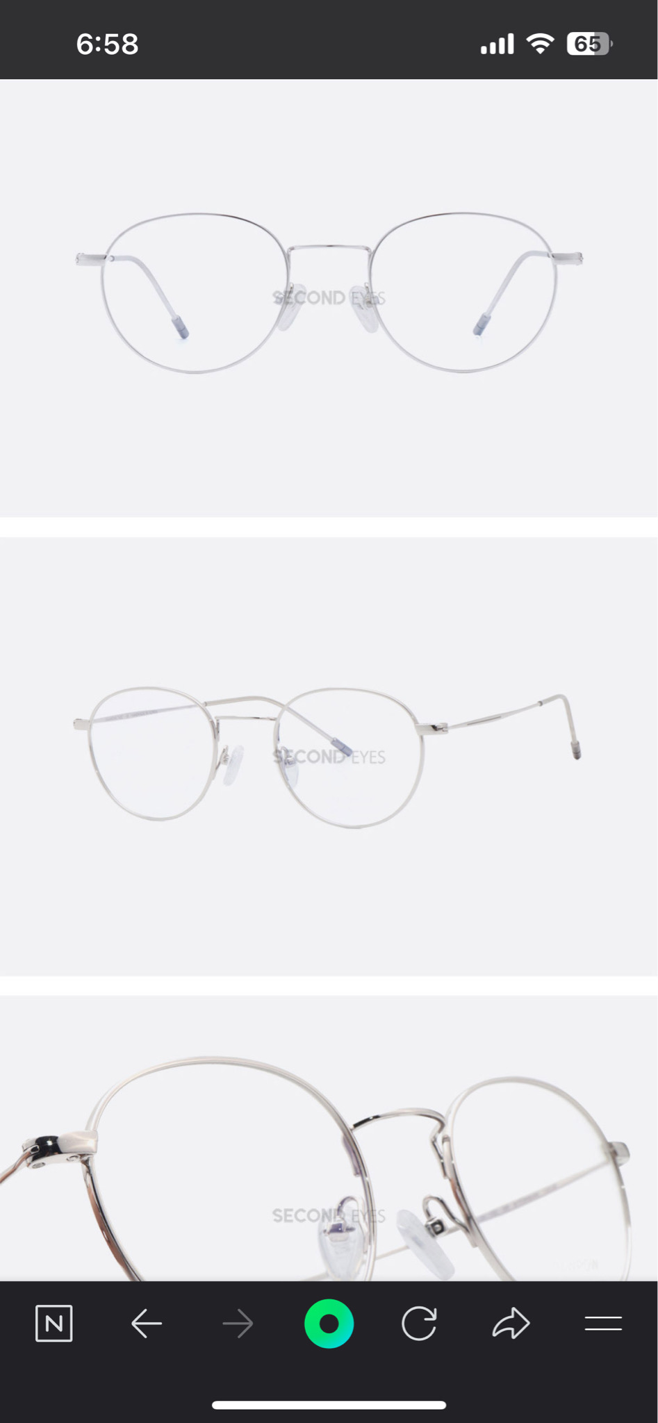 로우로우 R EYE 200 실버