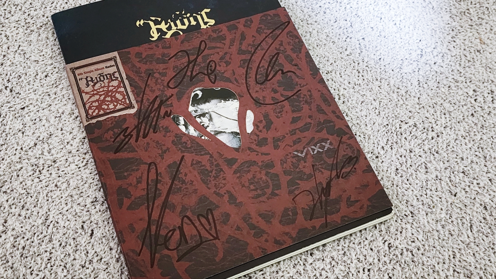 빅스 친필싸인앨범 /VIXX 사인 앨범