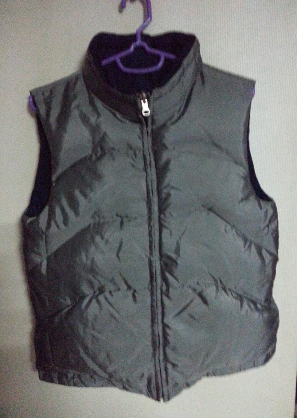 레노마 덕다운 오리털 패딩 양면 조끼 165호