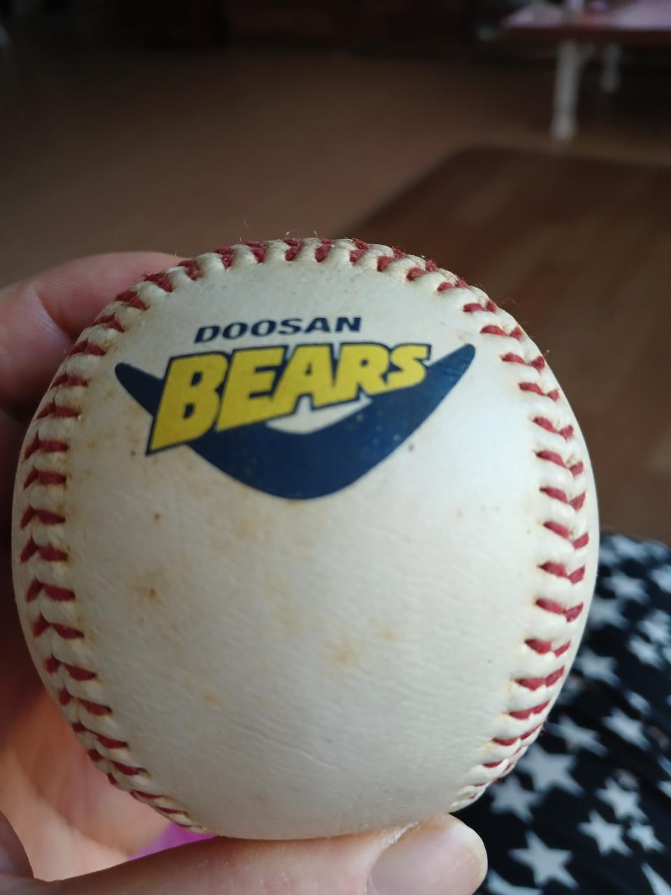 두산 기아 친필싸인볼