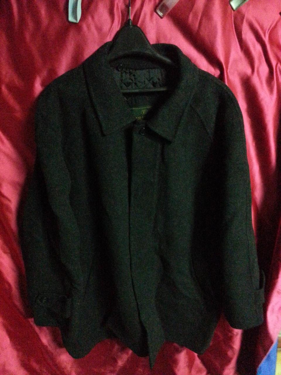 VIRIDIAN 비리디언 모직 코트 다크그레이 100