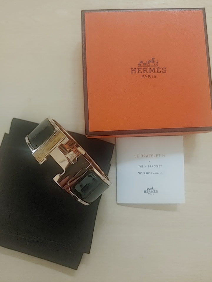 <정품> 에르메스 클릭 클락 H PM 로즈골드