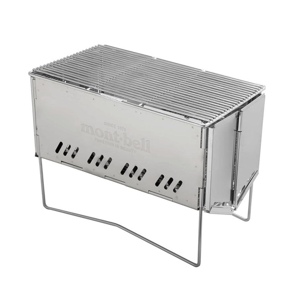 몽벨 폴딩 파이어핏 스테인리스 하드 그릴 S SILVER