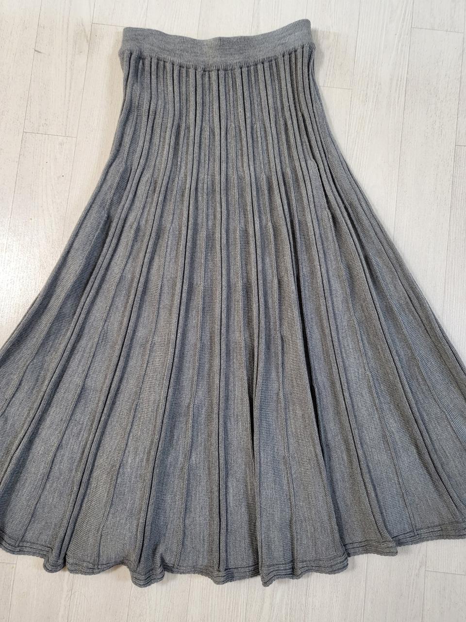 니트플리츠스커트