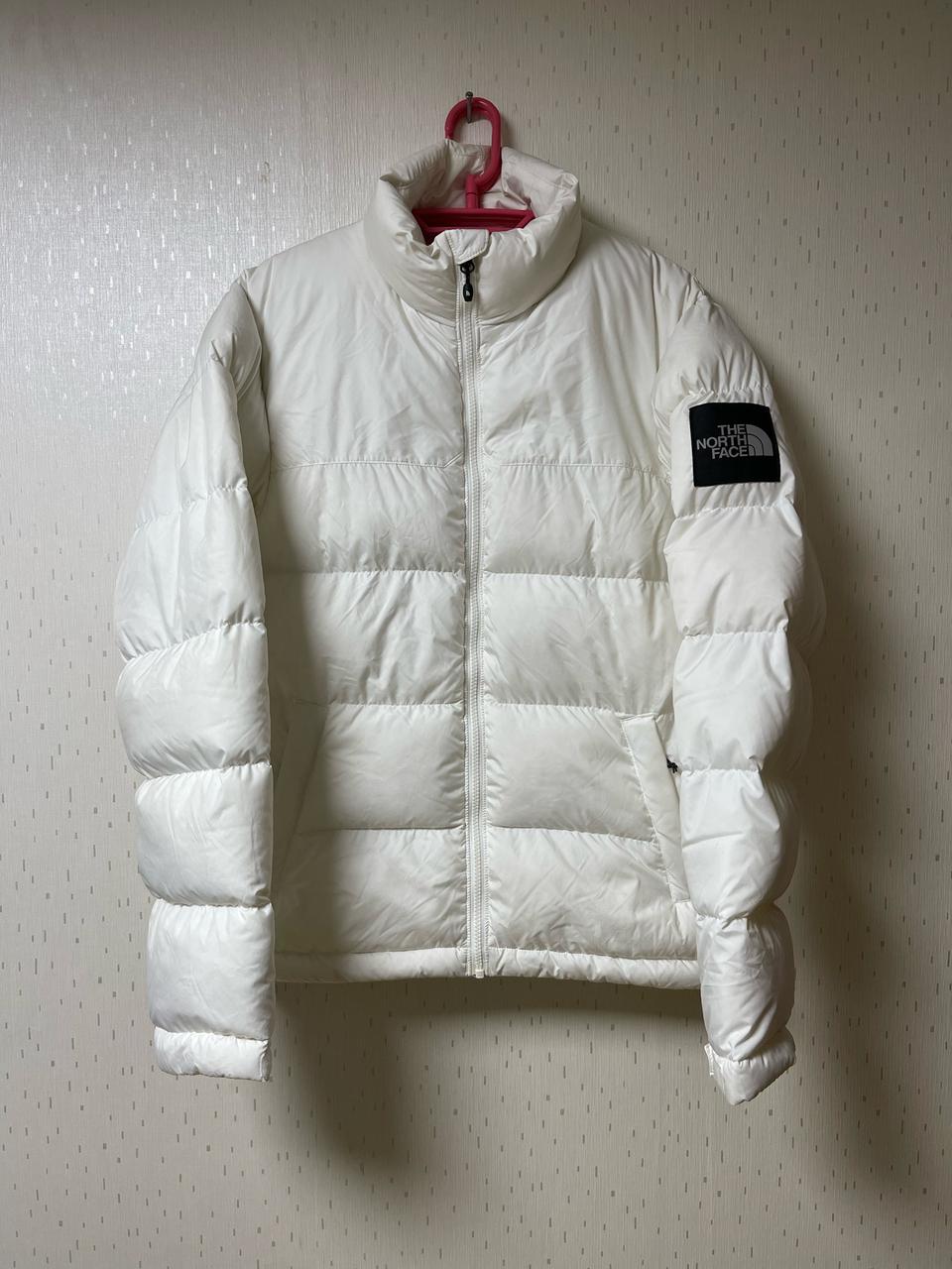노스페이스 정품 1992 눕시 구스다운 패딩자켓 화이트