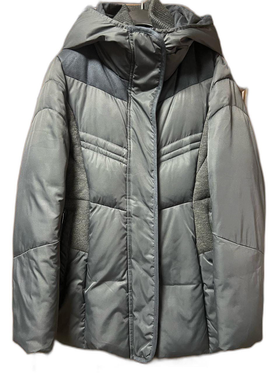 SOUP 오리털 하프 패딩