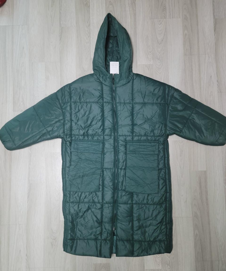 새상품 루즈핏 소프트패딩롱점퍼