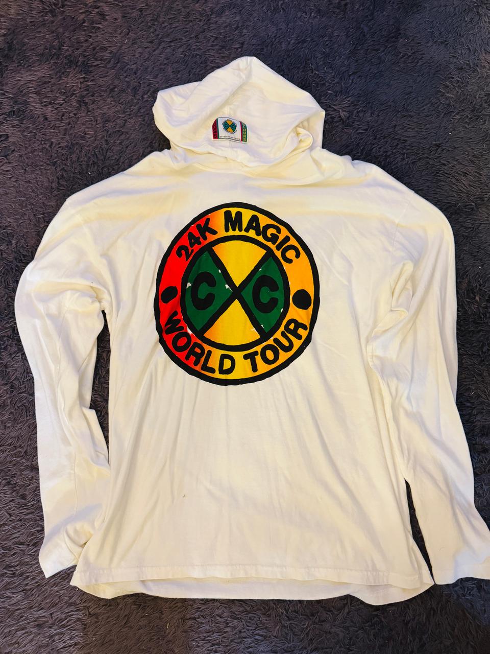 브루노마스 24k Magic 2018 월드투어 스탭 후드