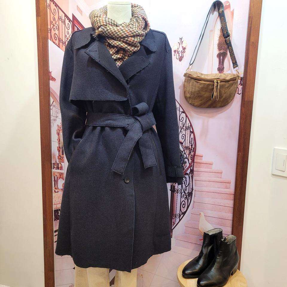 아떼 athe 바네사브루노 울 트렌치코트