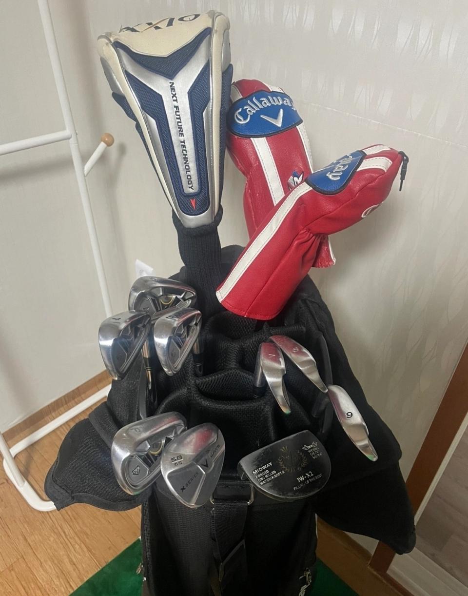 남성골프채 세트 가방포함