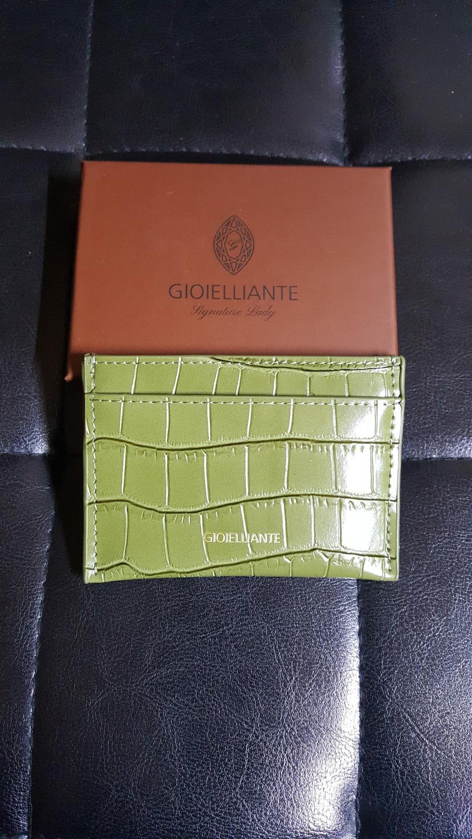 새제품) 소가죽 카드지갑