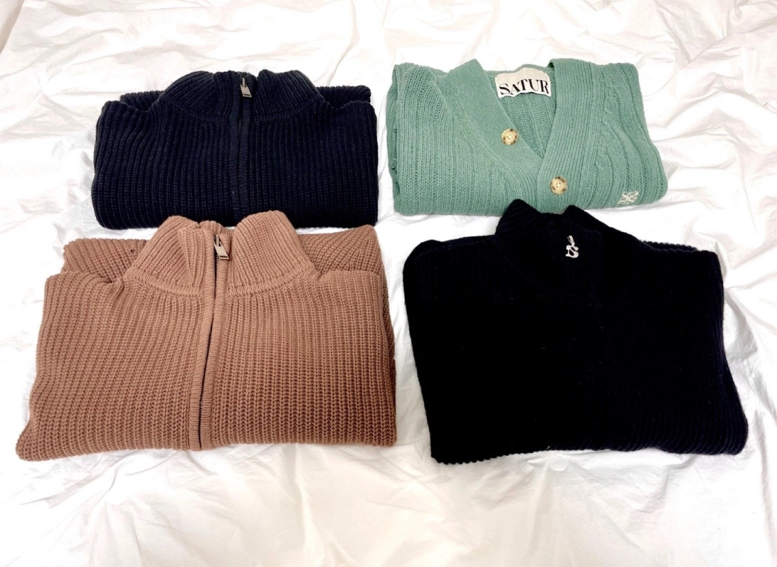 인사일런스 캐시미어 가디건 새상품