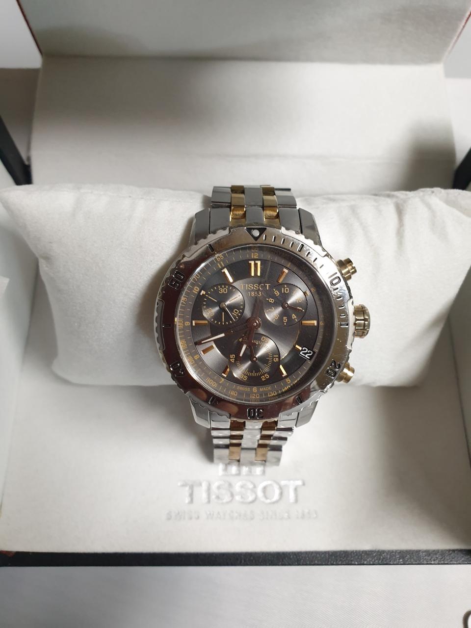 Tissot 티쏘 T0674172205100  PRS 200 투톤금장