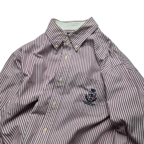 [L] 폴로 랄프로렌 NYC 옥스포드 스트라이프 셔츠
