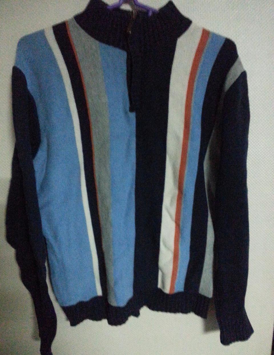 이랜드 주니어 반집업 긴팔 니트 티셔츠 78-160