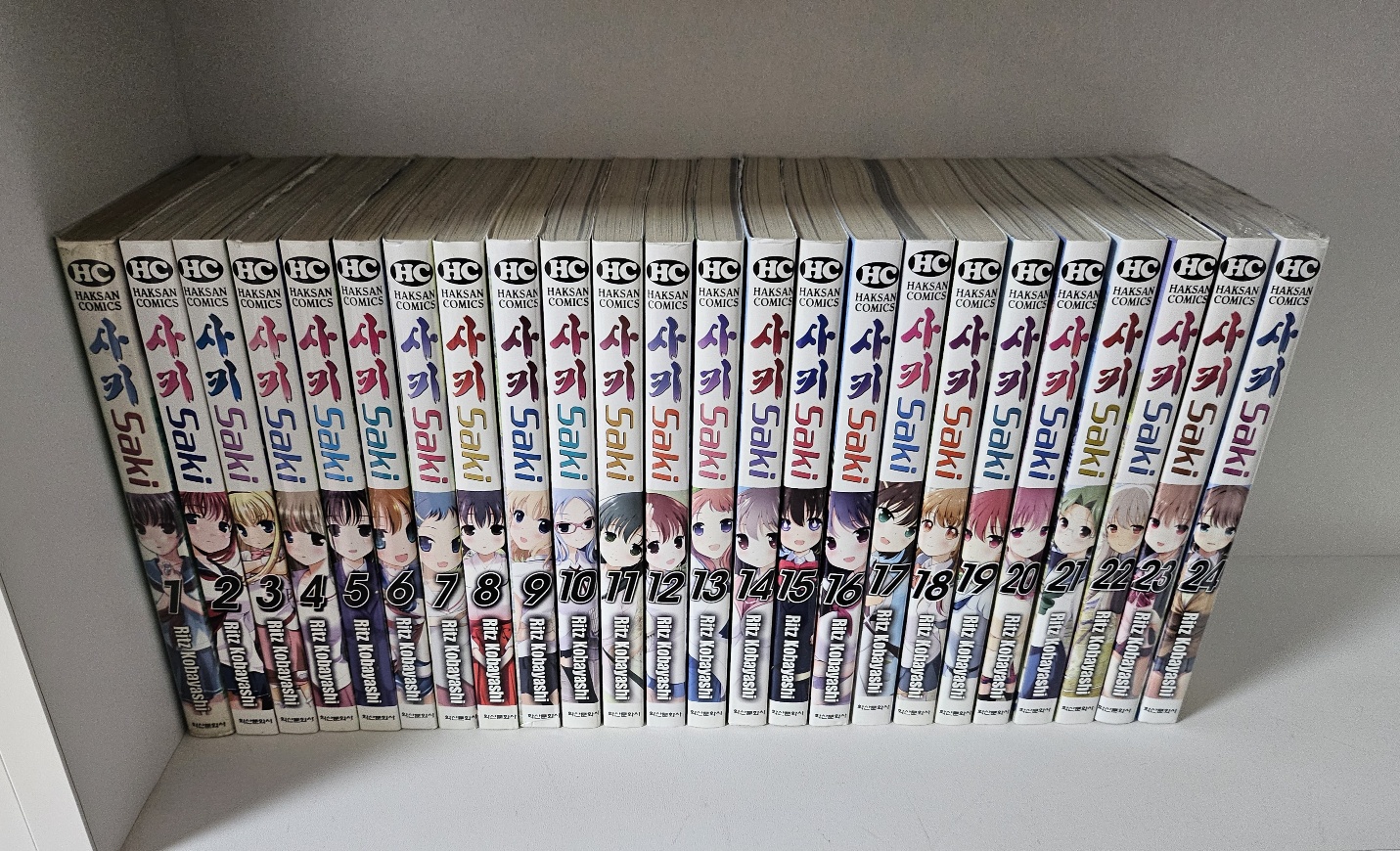 [만화책/중고]사키 Saki 1~25권/25권새책/무료배송