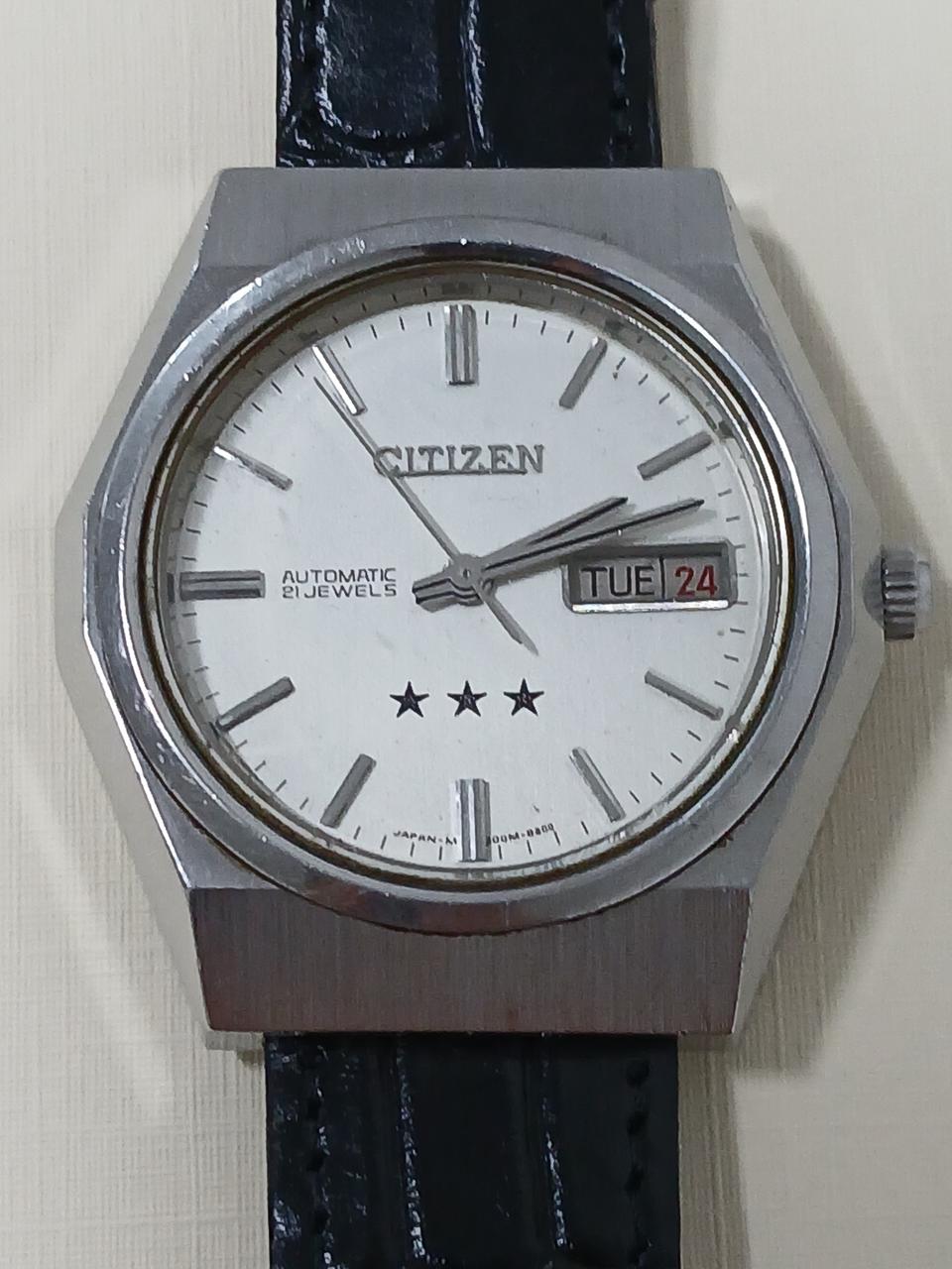 씨티즌오토메틱시계