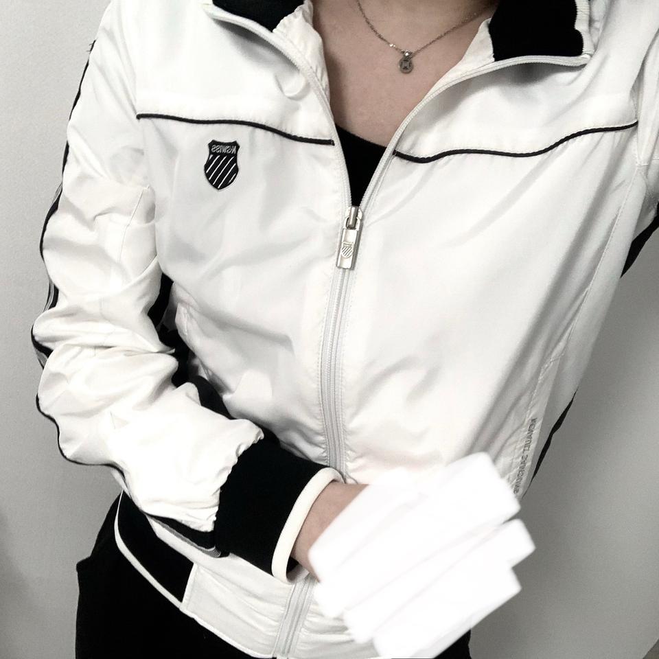 케이스위스 져지 집업/브랜드/옷/교복아우터/화이트/저지/후드집업