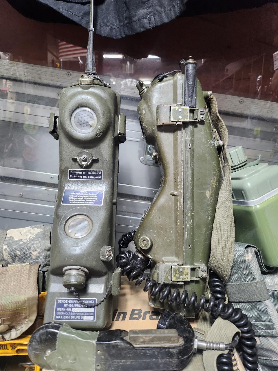 밀리터리 2차대전 무전기세트