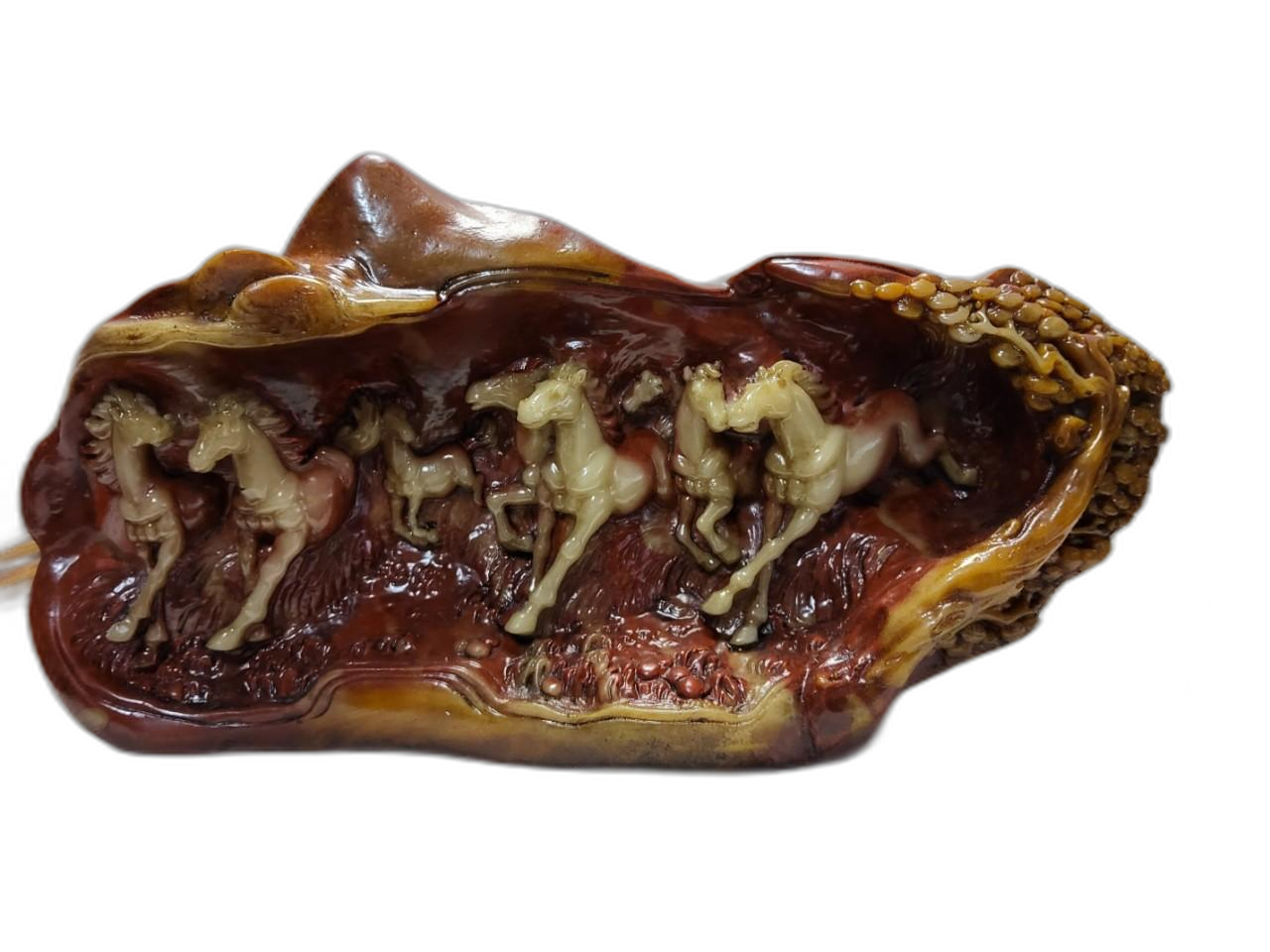 우듬지상회)중국 팔마 공예옥 길이41cm 무게5.6kg