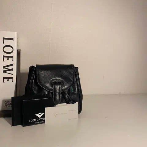 BOTTEGA VENETA / 빈티지 보테가베네타 드로스트링 미니 백팩