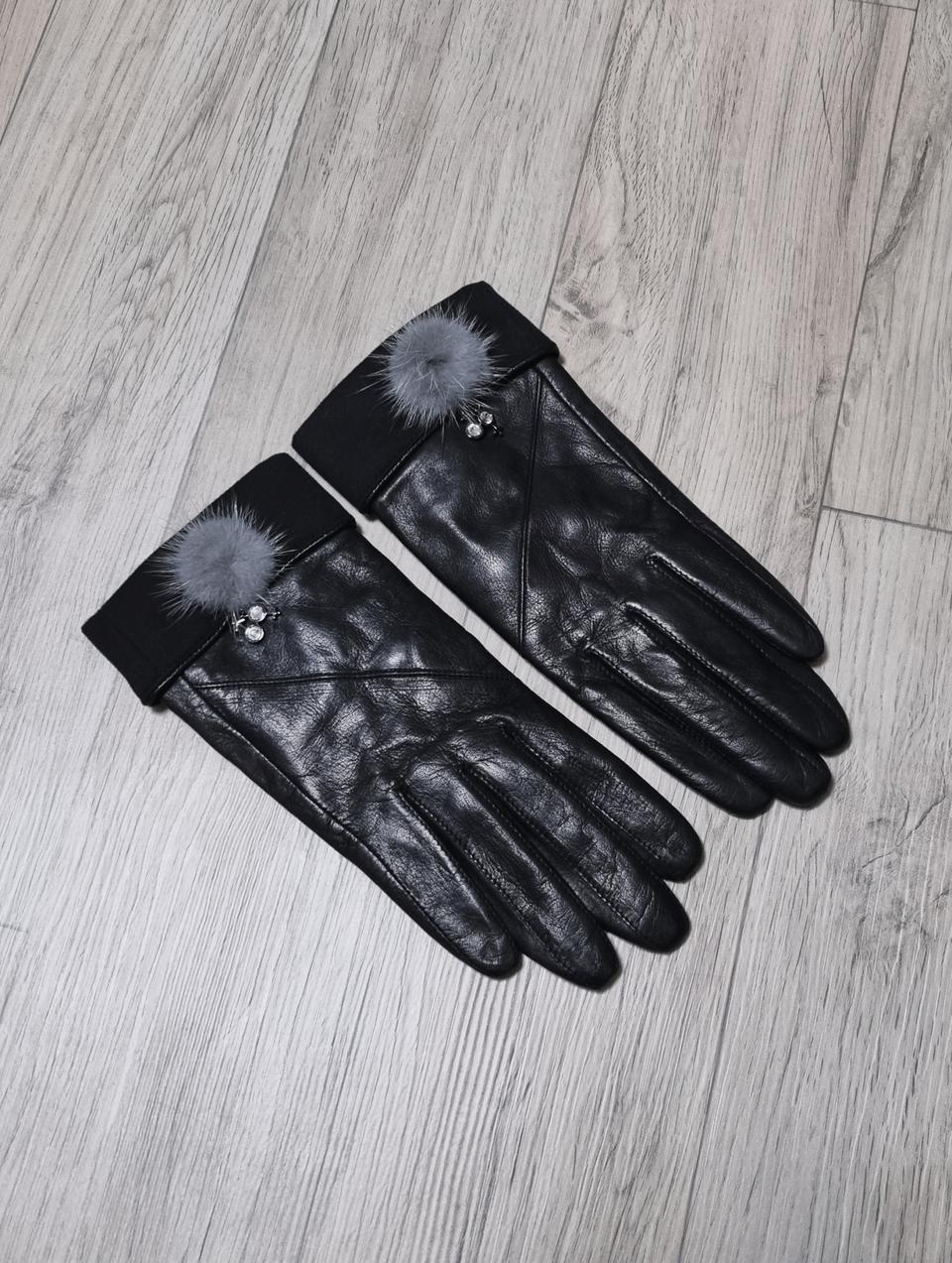 아이엘드 여성 가죽 장갑